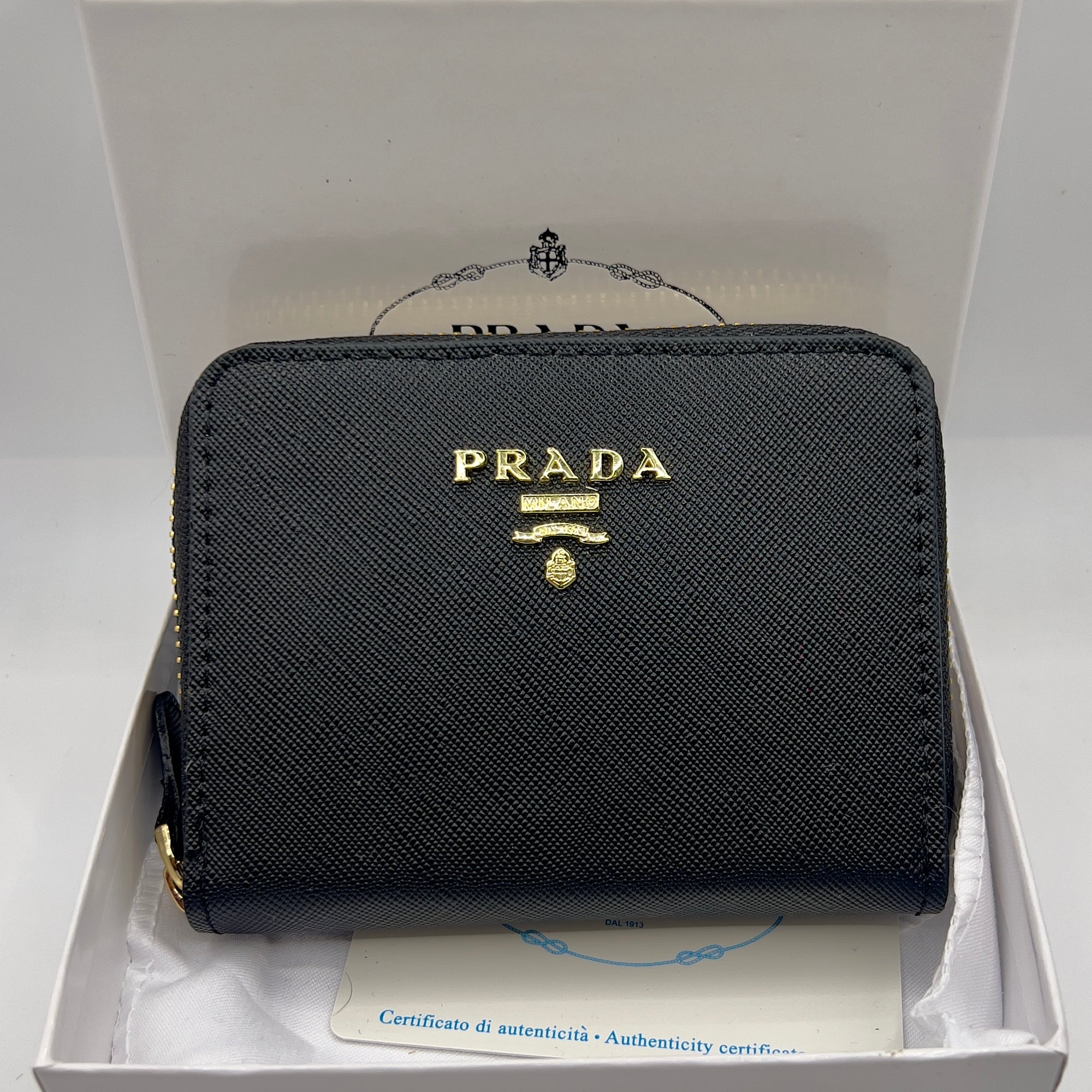 PORTEMONNAIE PRADA NOIR
