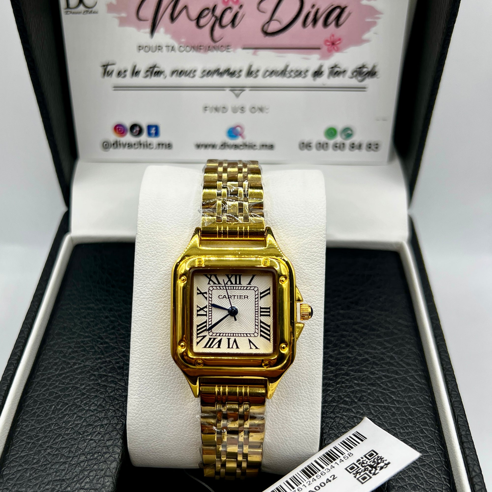 Duo Montre Crt Panthère M