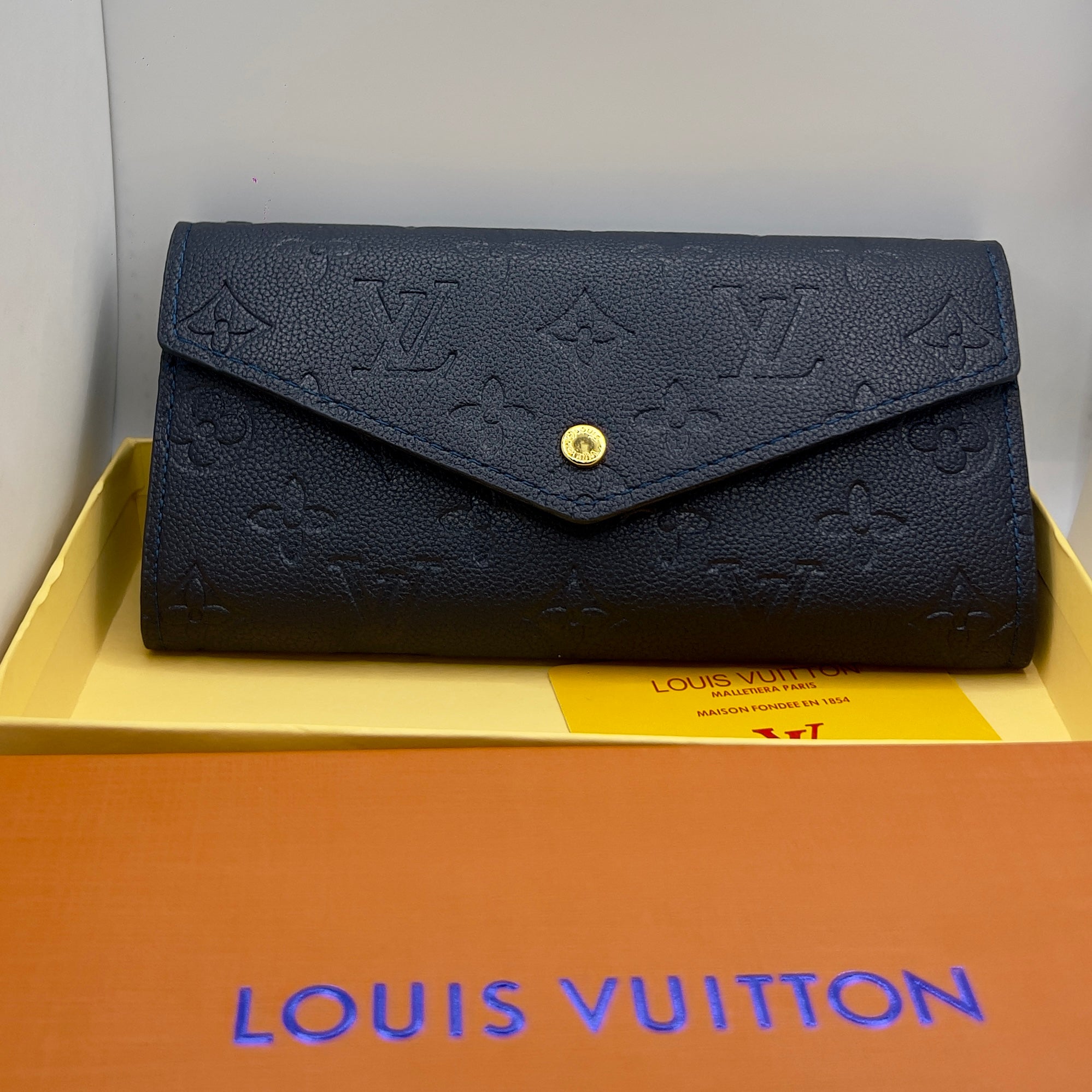 PORTE FEUILLE LV NOIR