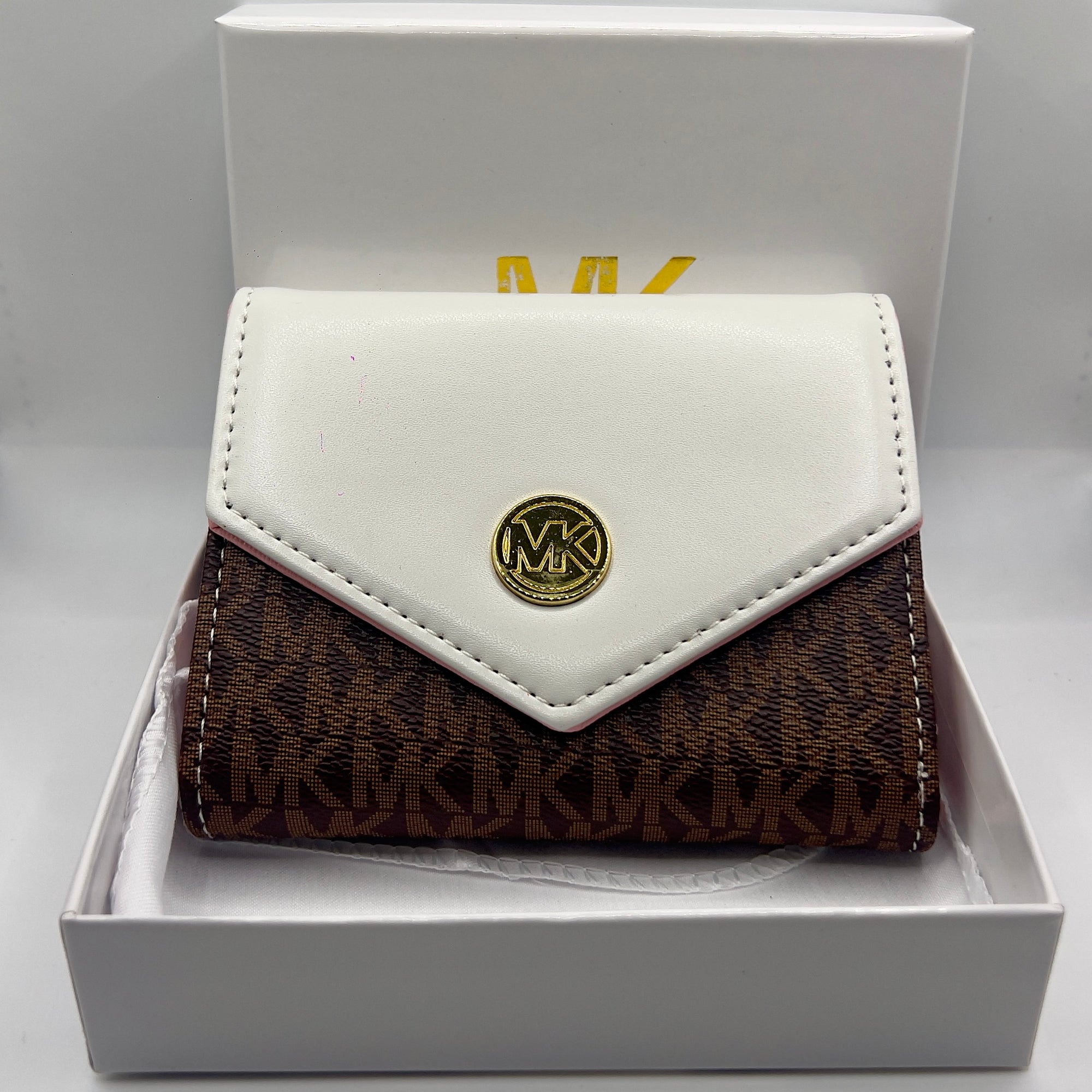 PORTEMONNAIE MK BLANC