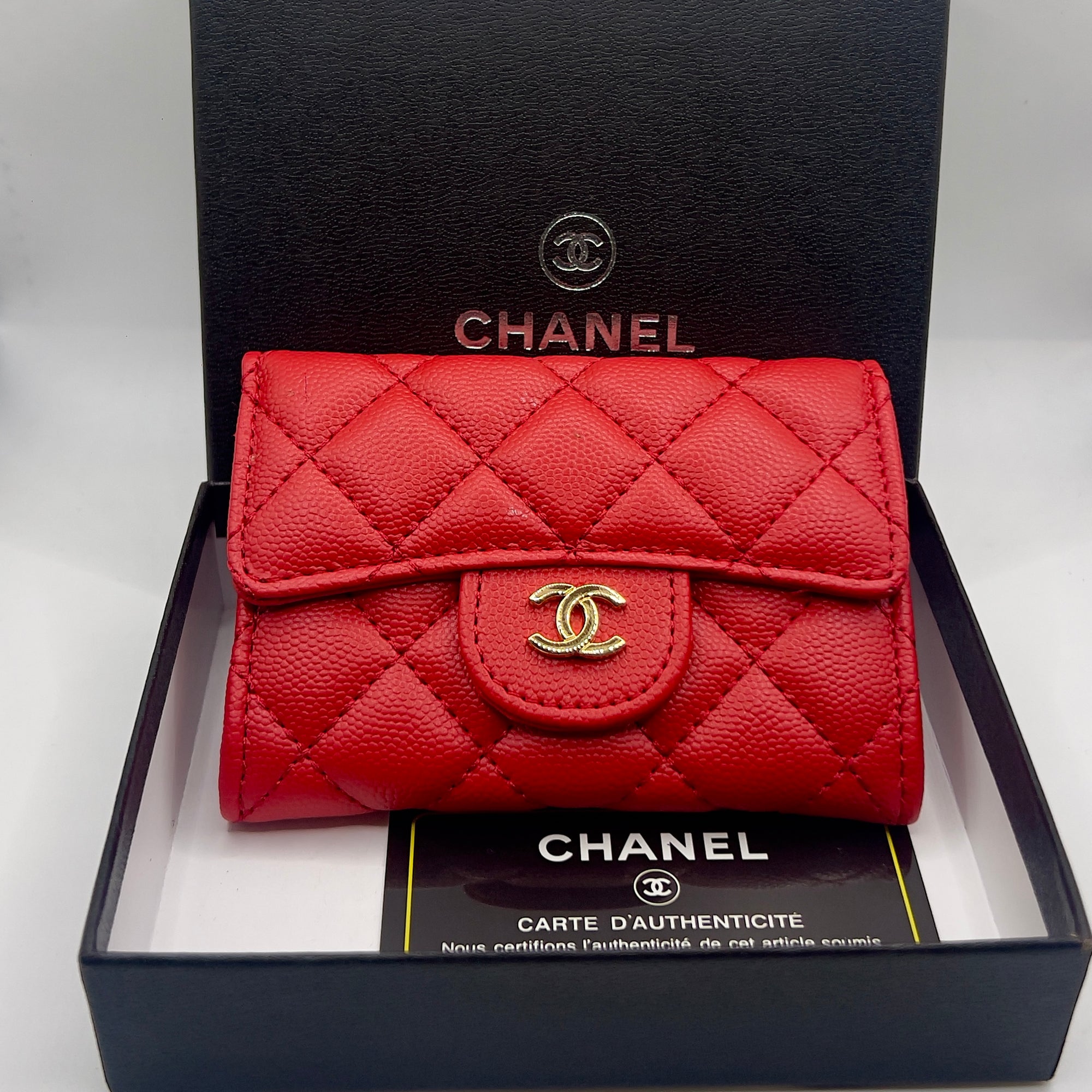 PORTEMONNAIE CHANEL ROUGE