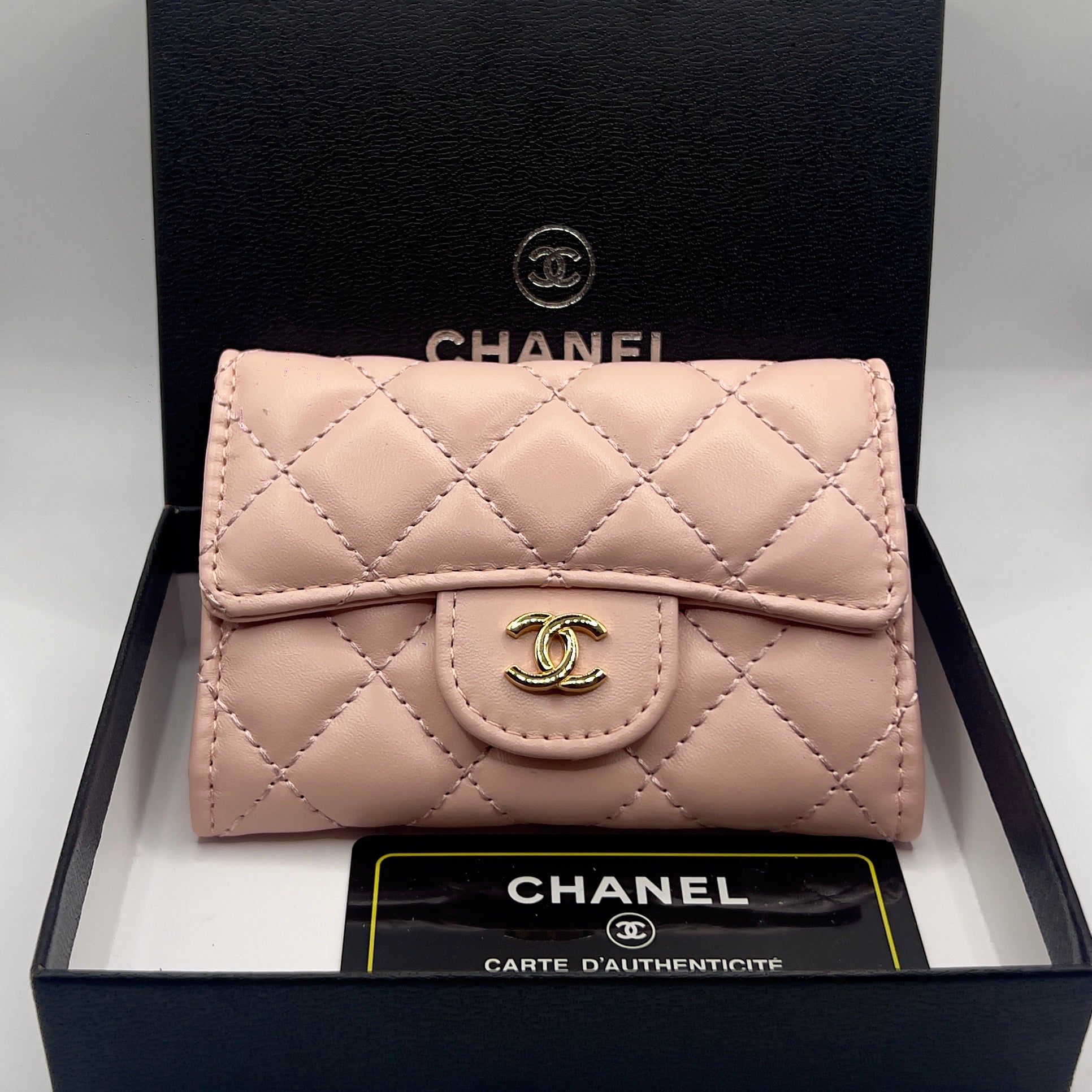 PORTEMONNAIE CHANEL ROSE