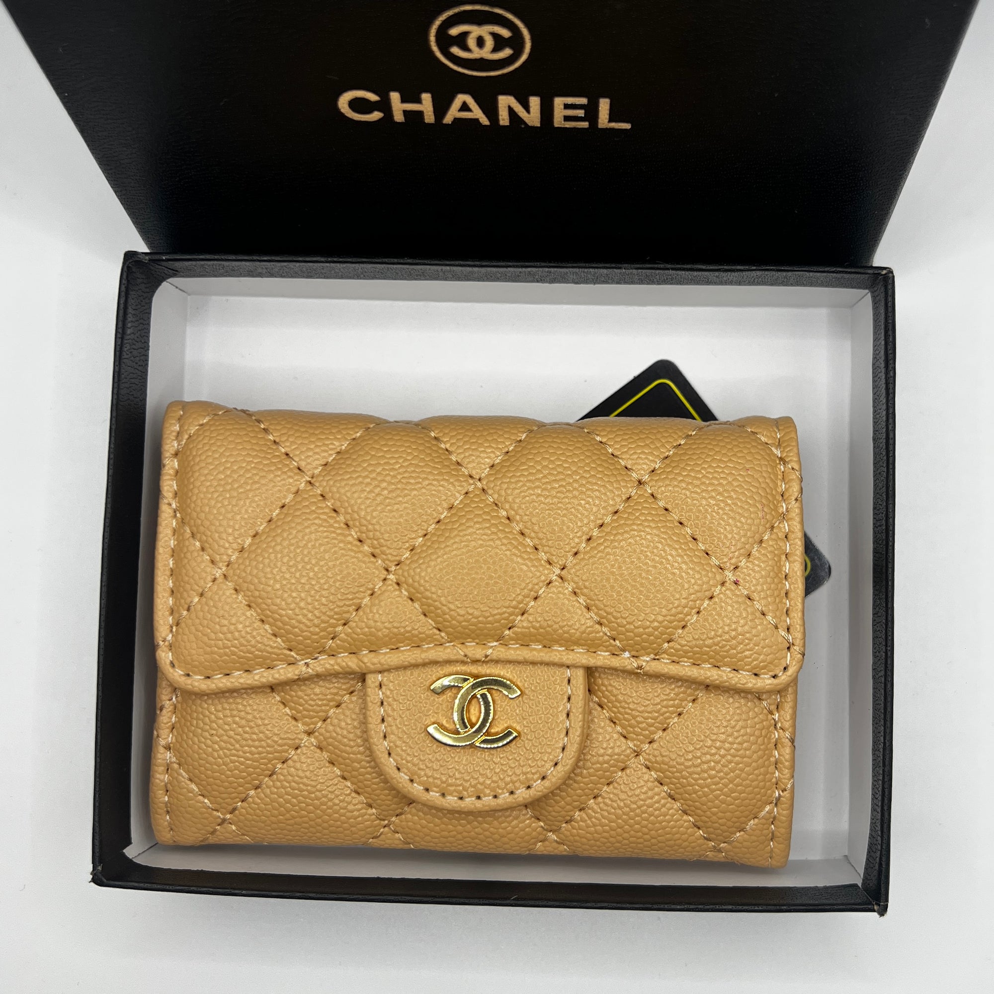 PORTEMONNAIE CHANEL BEIGE