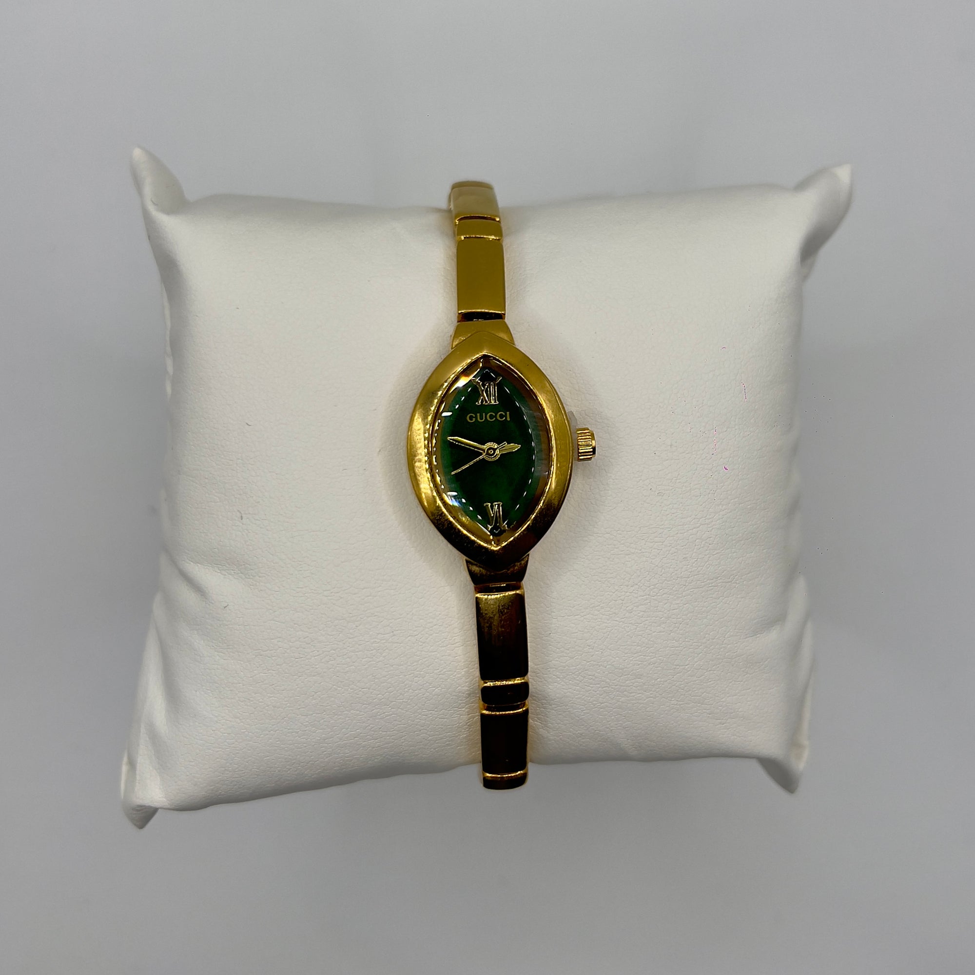 Montre Gucci Horsebit tableau vert