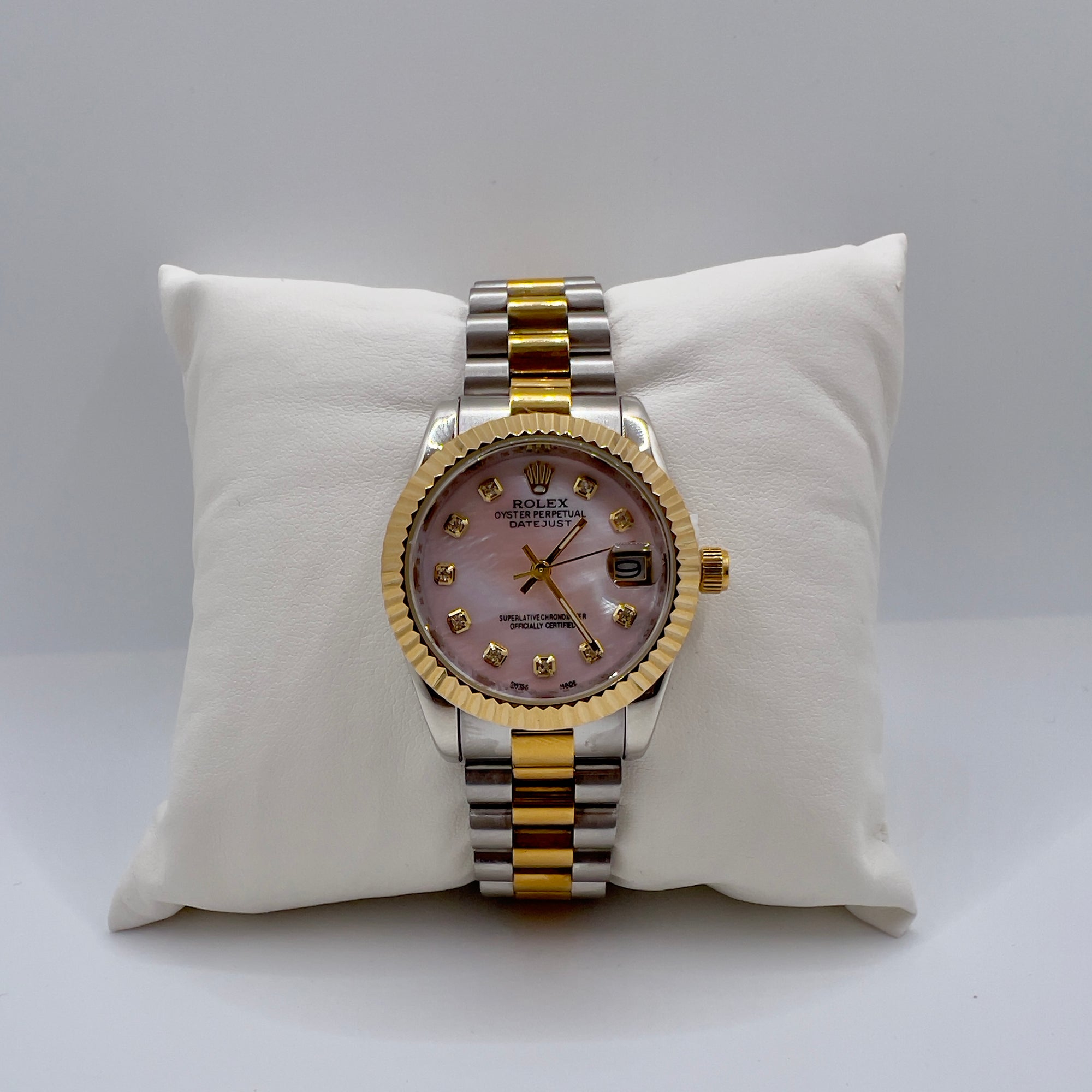 MONTRE ROLEX DATEJUST ROSE